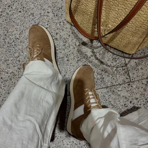 Retro Brown Suede Shoes Handmade Women S Casual